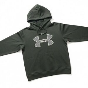 Under Armour ColdGear Hoodie Loose Fit Pullover Green Size Small